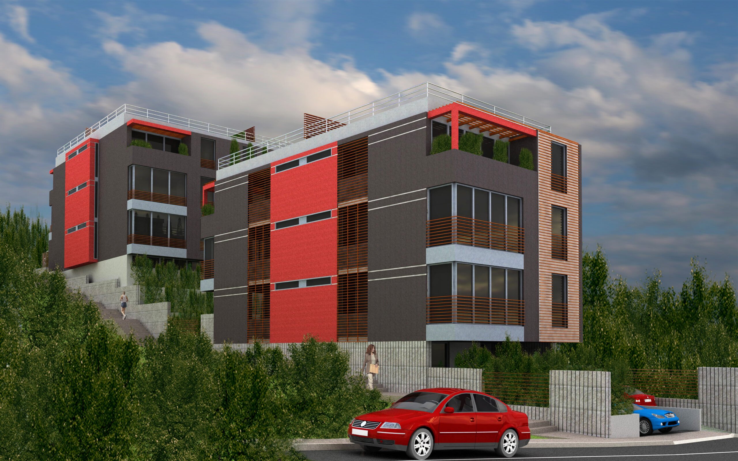 Residential complex crnice