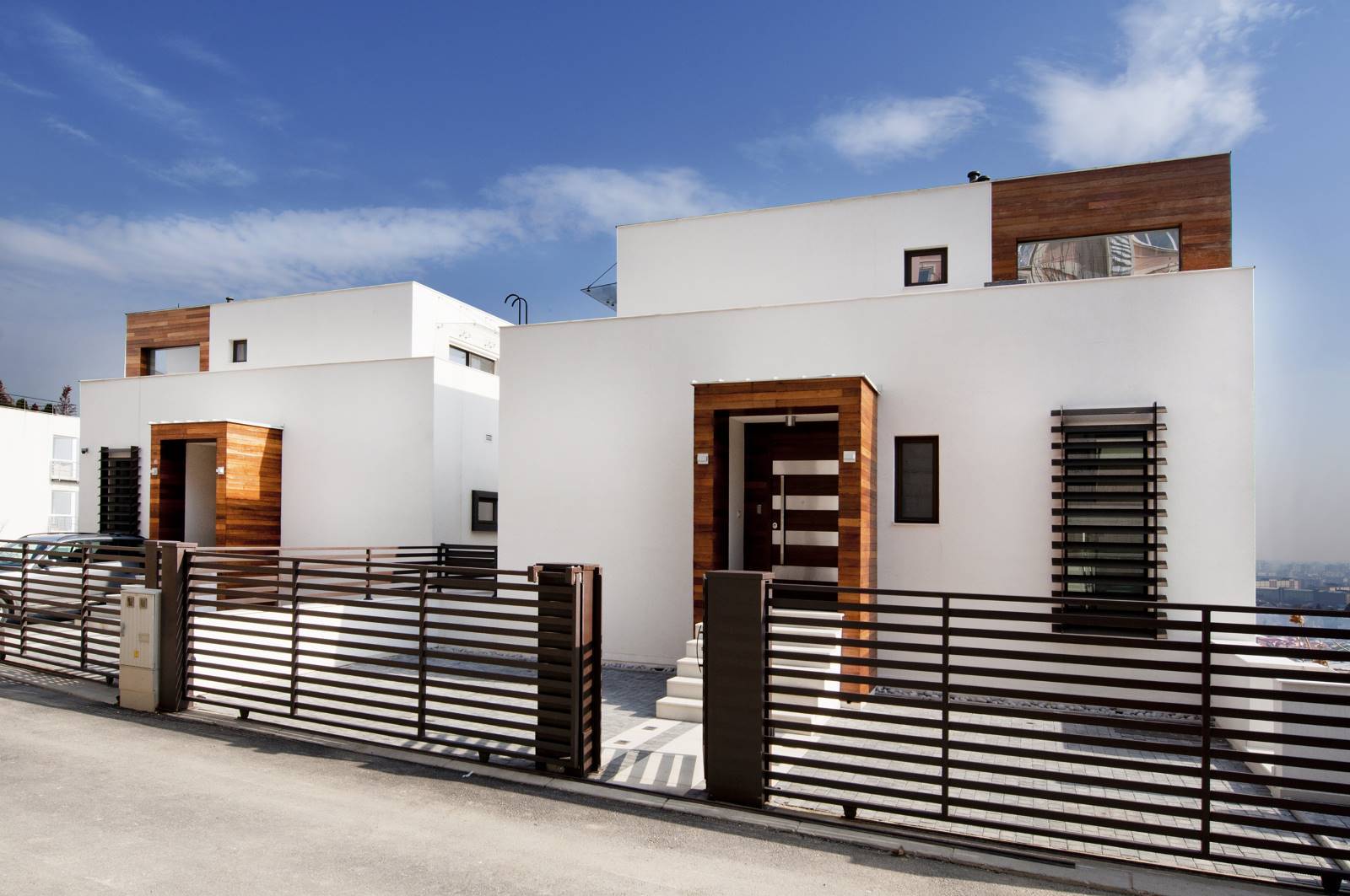 Residential complex panorama